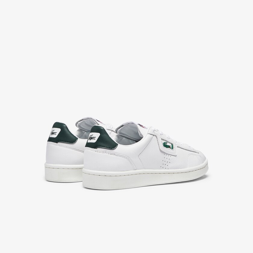 Tenis Lacoste Feminino Branco Verdes Escuro Masters Classic Leather HV5-15971C1