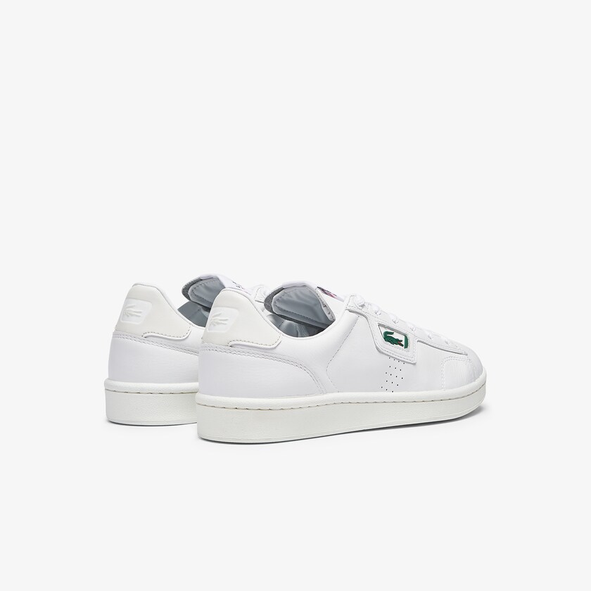 Tenis Lacoste Feminino Branco Cinzentas Masters Classic Leather GG2-35513X2