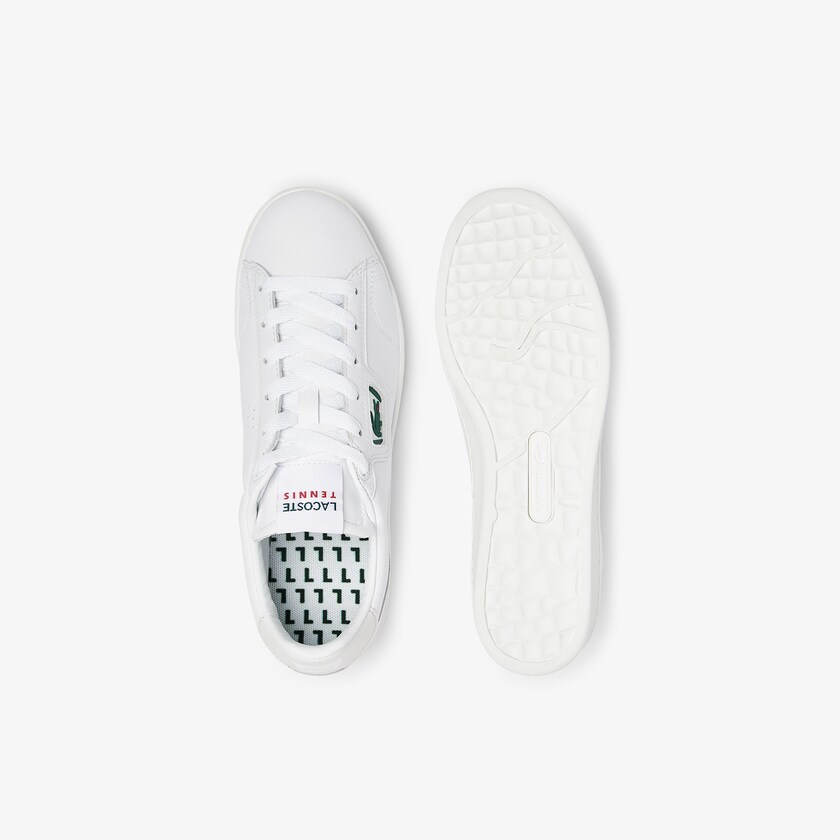 Tenis Lacoste Feminino Branco Cinzentas Masters Classic Leather GG2-35513X2