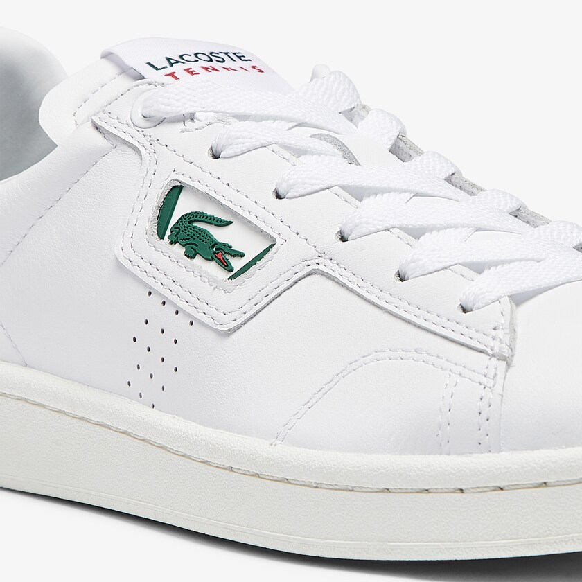 Tenis Lacoste Feminino Branco Cinzentas Masters Classic Leather GG2-35513X2