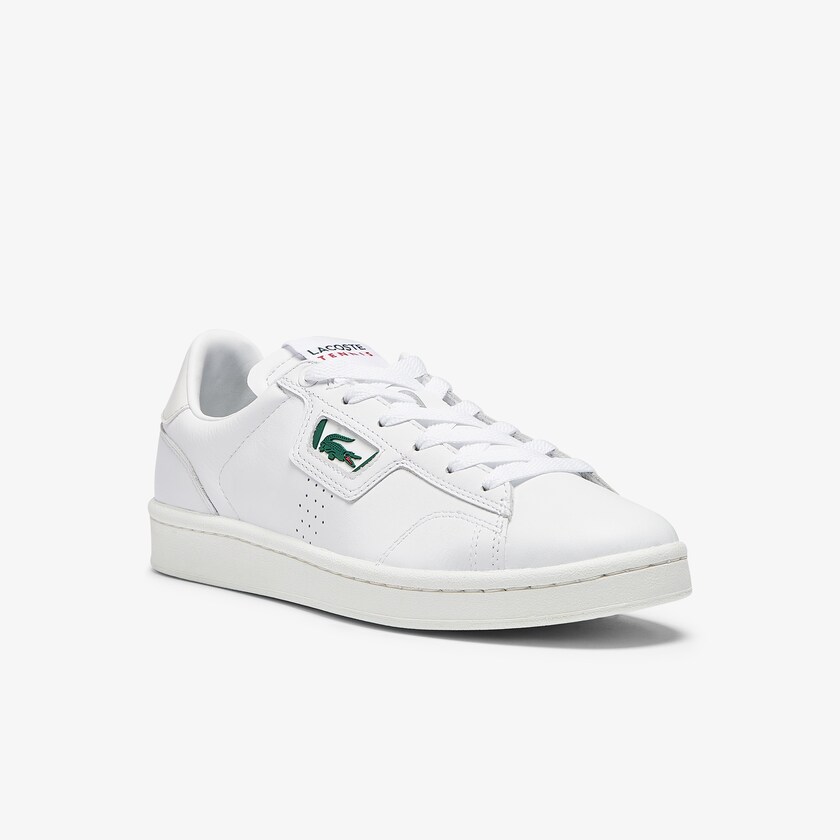 Tenis Lacoste Feminino Branco Cinzentas Masters Classic Leather GG2-35513X2