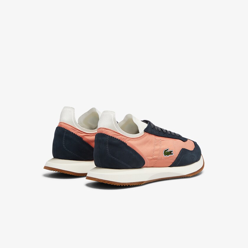 Tenis Lacoste Feminino Rosa Branco Match Break Sneaker FA1-98899W8