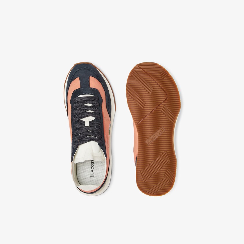 Tenis Lacoste Feminino Rosa Branco Match Break Sneaker FA1-98899W8