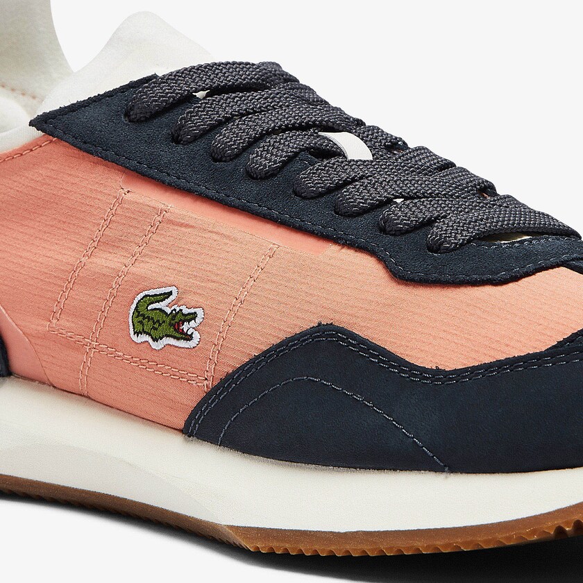 Tenis Lacoste Feminino Rosa Branco Match Break Sneaker FA1-98899W8