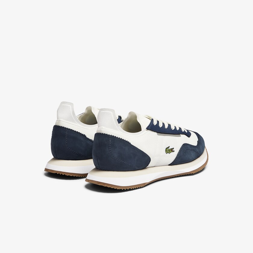 Tenis Lacoste Feminino Branco Azul Marinho Match Break Textile DT4-21252S5
