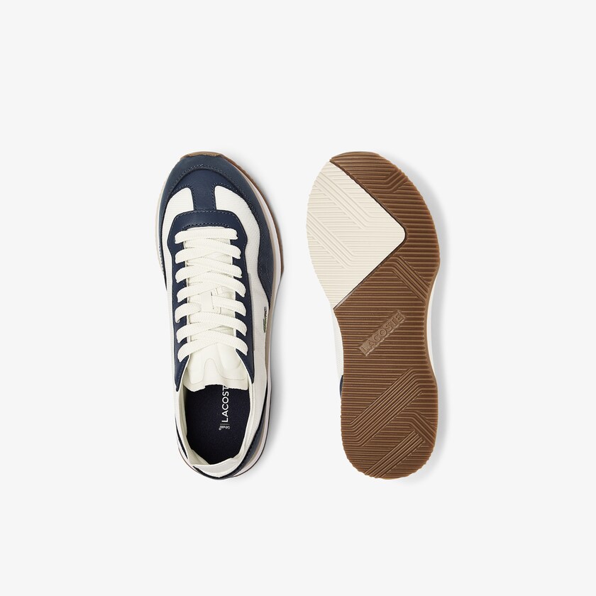 Tenis Lacoste Feminino Branco Azul Marinho Match Break Textile DT4-21252S5