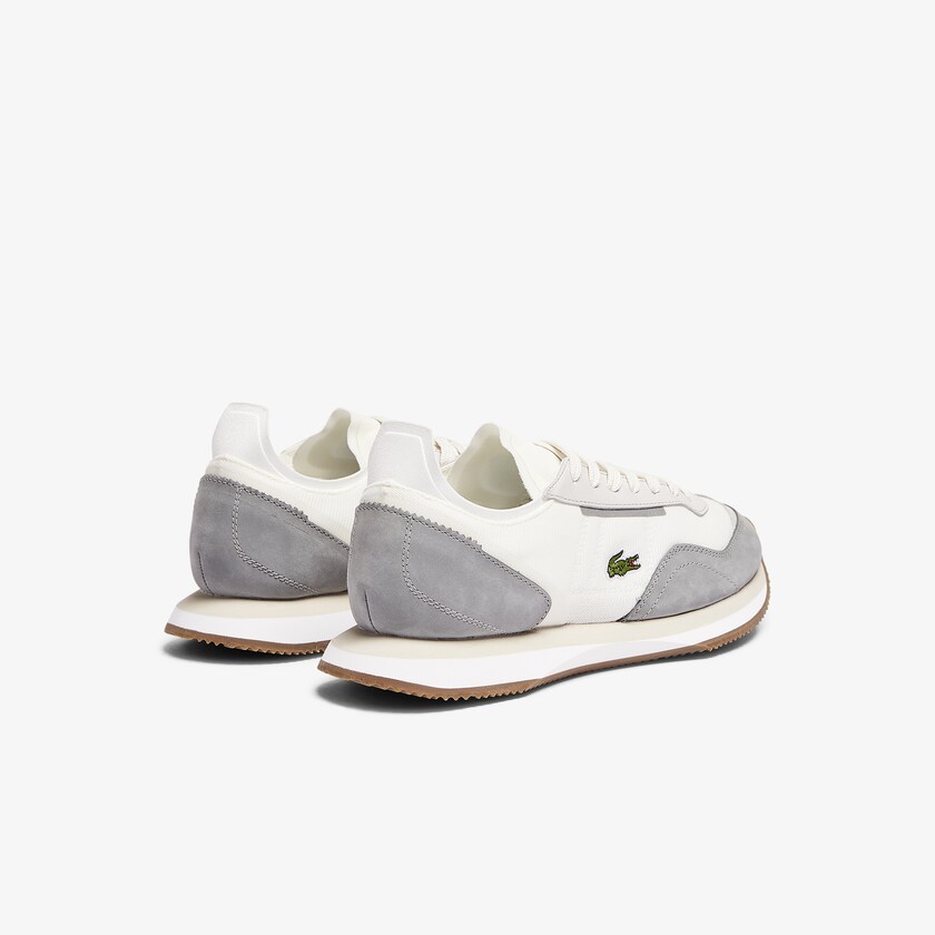 Tenis Lacoste Feminino Branco Cinzentas Match Break Textile JM2-43564F4