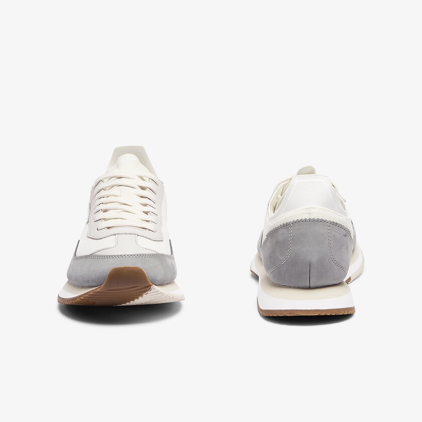 Tenis Lacoste Feminino Branco Cinzentas Match Break Textile JM2-43564F4