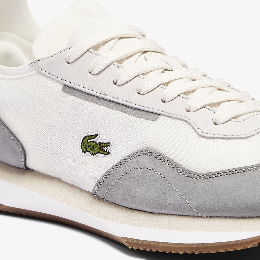 Tenis Lacoste Feminino Branco Cinzentas Match Break Textile JM2-43564F4