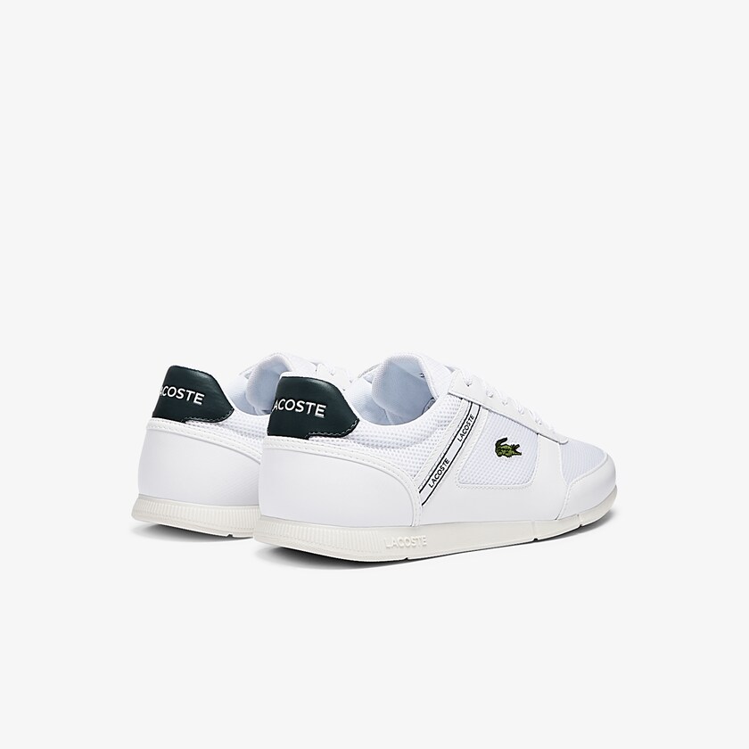 Tenis Lacoste Masculino Branco Menerva Sport Textile and Leather IZ5-30543I4