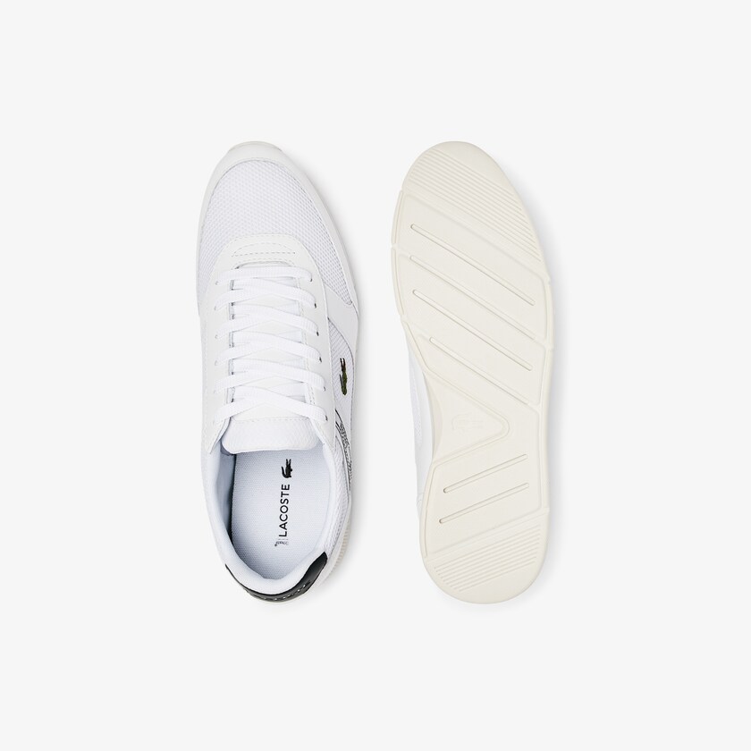 Tenis Lacoste Masculino Branco Menerva Sport Textile and Leather IZ5-30543I4