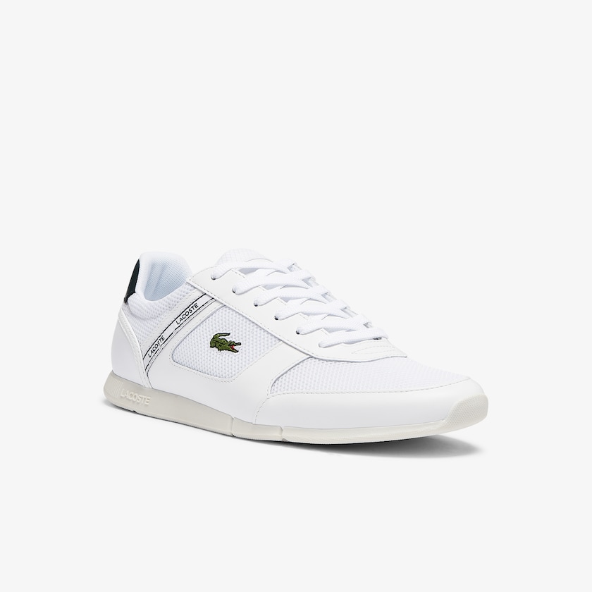 Tenis Lacoste Masculino Branco Menerva Sport Textile and Leather IZ5-30543I4