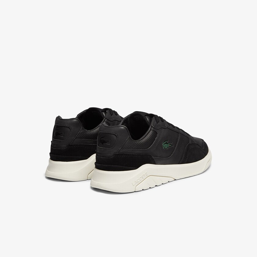 Tenis Lacoste Masculino Pretas Cinzentas Men’s Game Advance Luxe Leather and Suede BJ0-59445M6