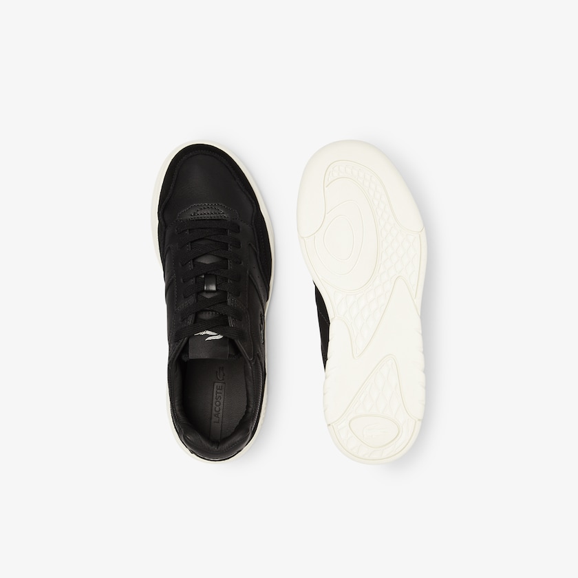 Tenis Lacoste Masculino Pretas Cinzentas Men’s Game Advance Luxe Leather and Suede BJ0-59445M6