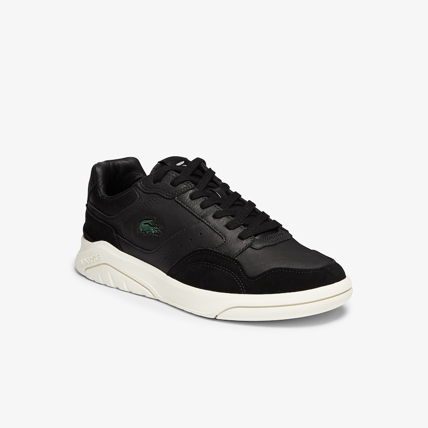 Tenis Lacoste Masculino Pretas Cinzentas Men’s Game Advance Luxe Leather and Suede BJ0-59445M6