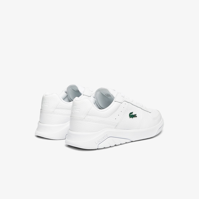 Tenis Lacoste Masculino Branco Men’s Game Advance Tumbled Leather AW5-28722E3
