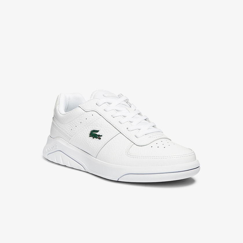 Tenis Lacoste Masculino Branco Men’s Game Advance Tumbled Leather AW5-28722E3