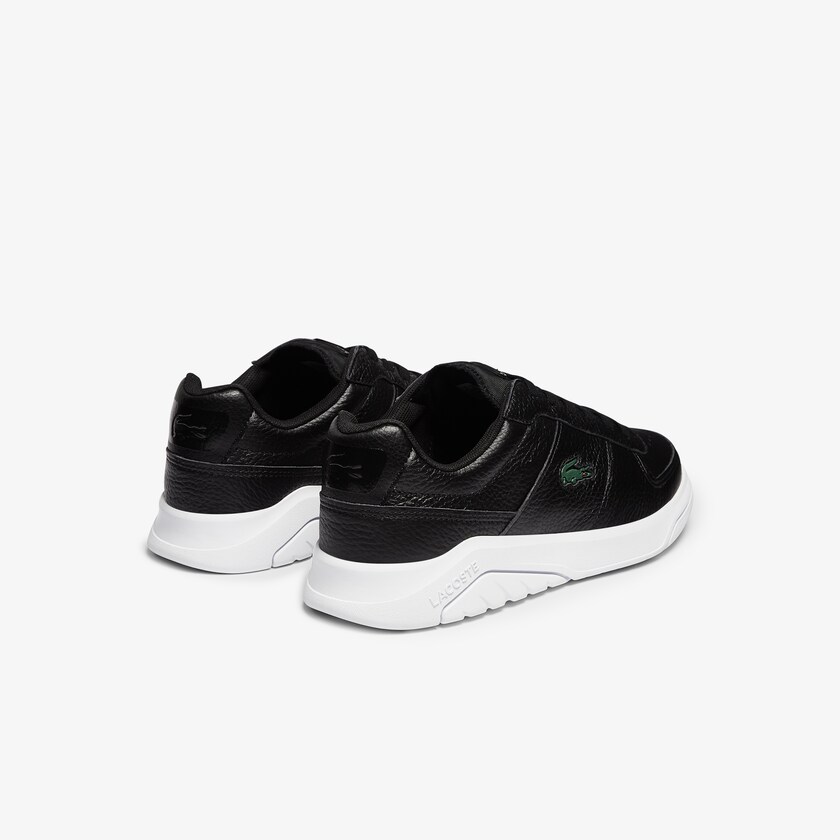 Tenis Lacoste Masculino Pretas Branco Men’s Game Advance Tumbled Leather XE8-69786I7
