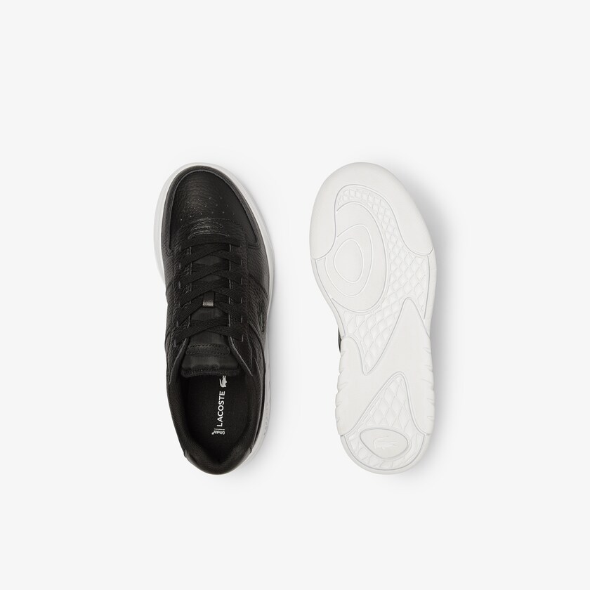 Tenis Lacoste Masculino Pretas Branco Men’s Game Advance Tumbled Leather XE8-69786I7