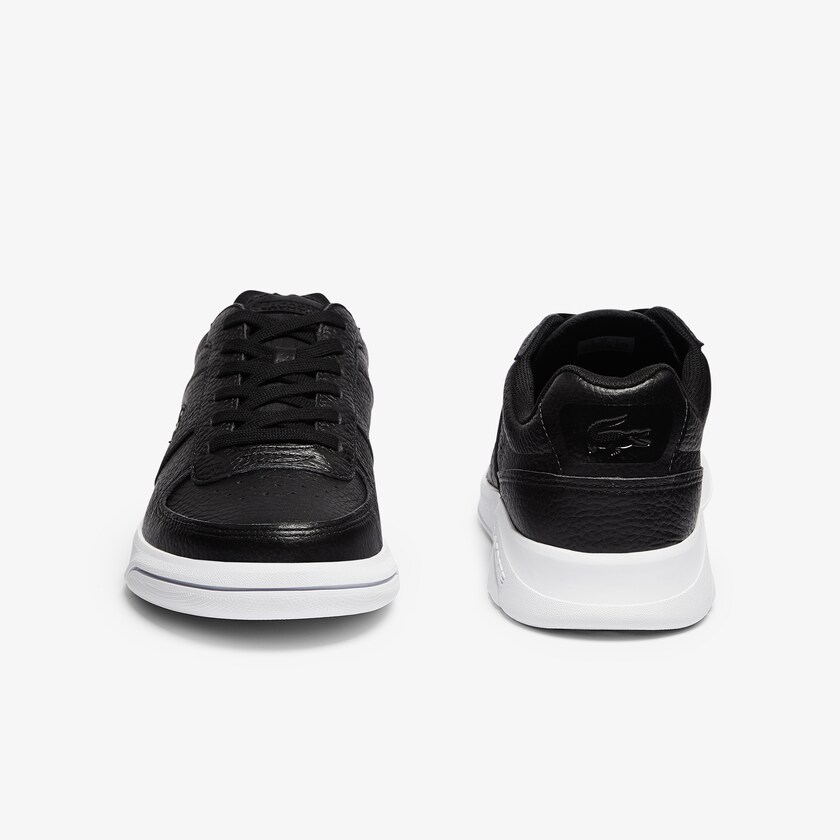 Tenis Lacoste Masculino Pretas Branco Men’s Game Advance Tumbled Leather XE8-69786I7