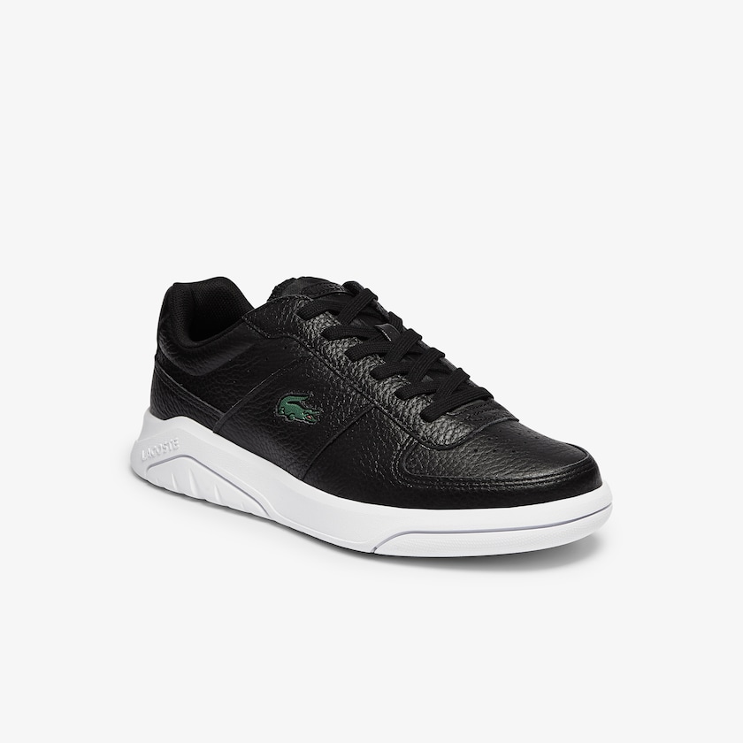 Tenis Lacoste Masculino Pretas Branco Men’s Game Advance Tumbled Leather XE8-69786I7