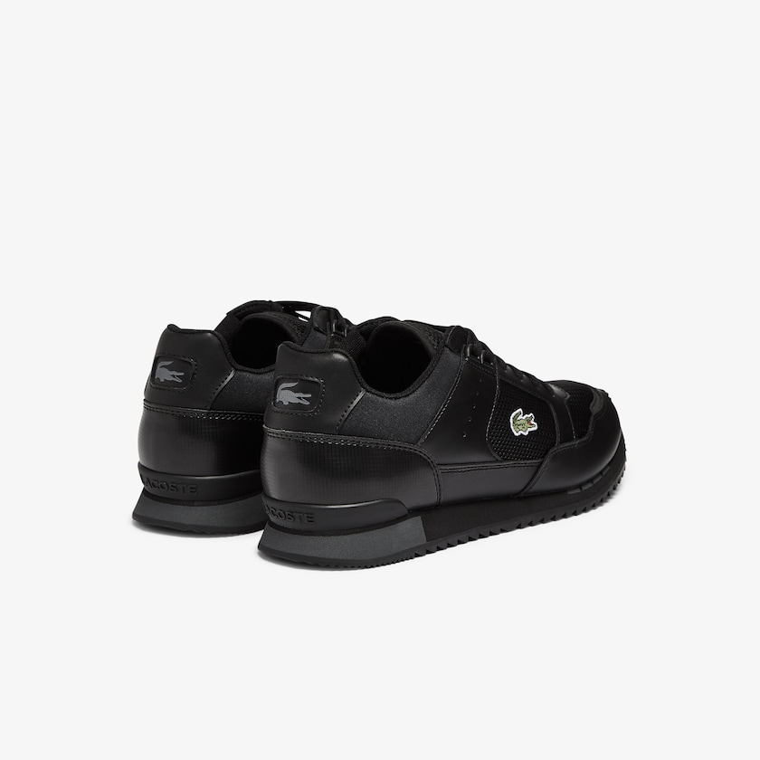 Tenis Lacoste Masculino Pretas Partner Piste Textile LS9-37693D0