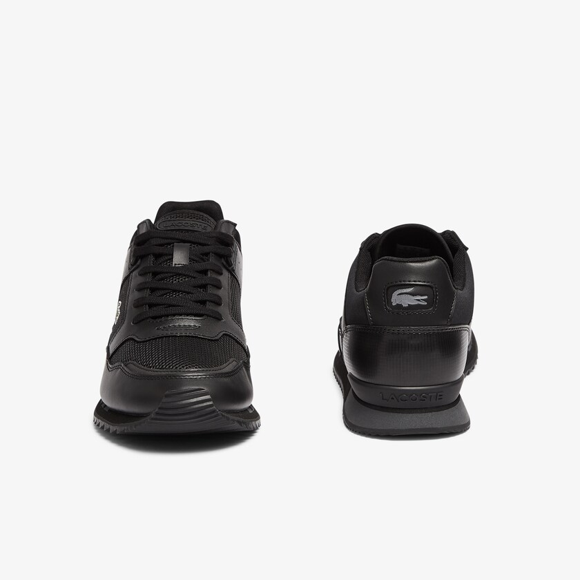 Tenis Lacoste Masculino Pretas Partner Piste Textile LS9-37693D0