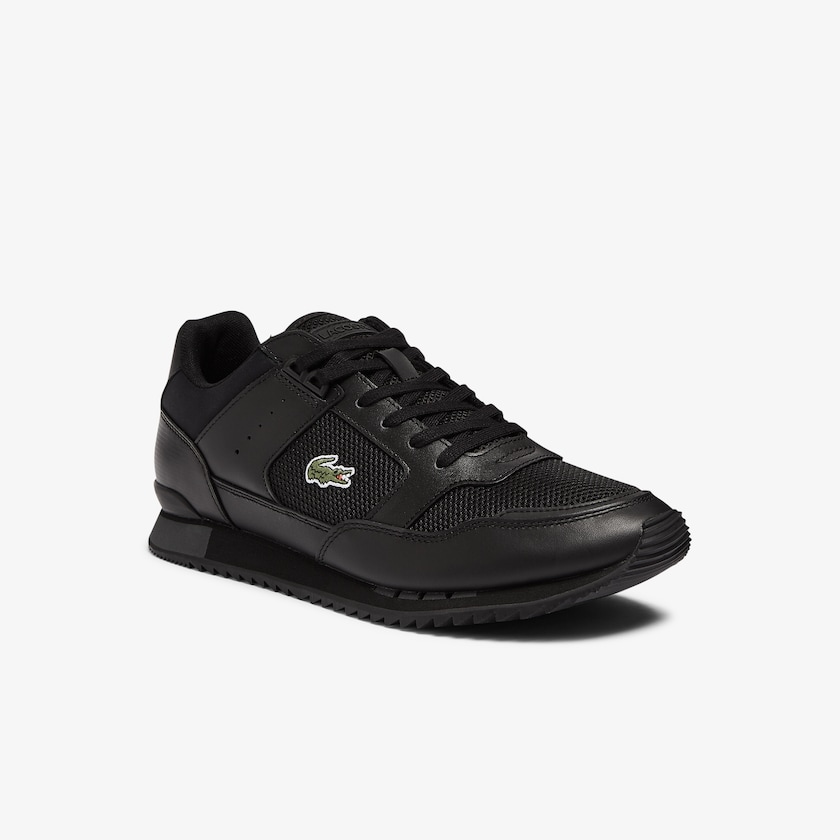 Tenis Lacoste Masculino Pretas Partner Piste Textile LS9-37693D0