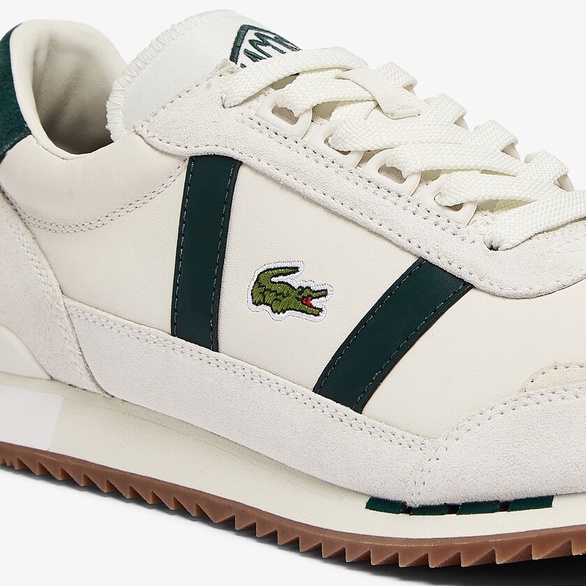Tenis Lacoste Masculino Branco Partner Retro Leather UU9-73917J0