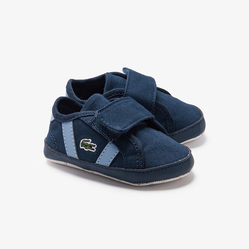 Tenis Lacoste Criança Azul Marinho Sideline Crib Canvas DS7-69946W5