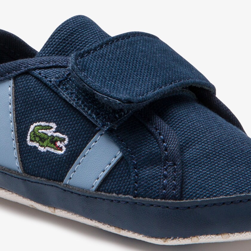 Tenis Lacoste Criança Azul Marinho Sideline Crib Canvas DS7-69946W5