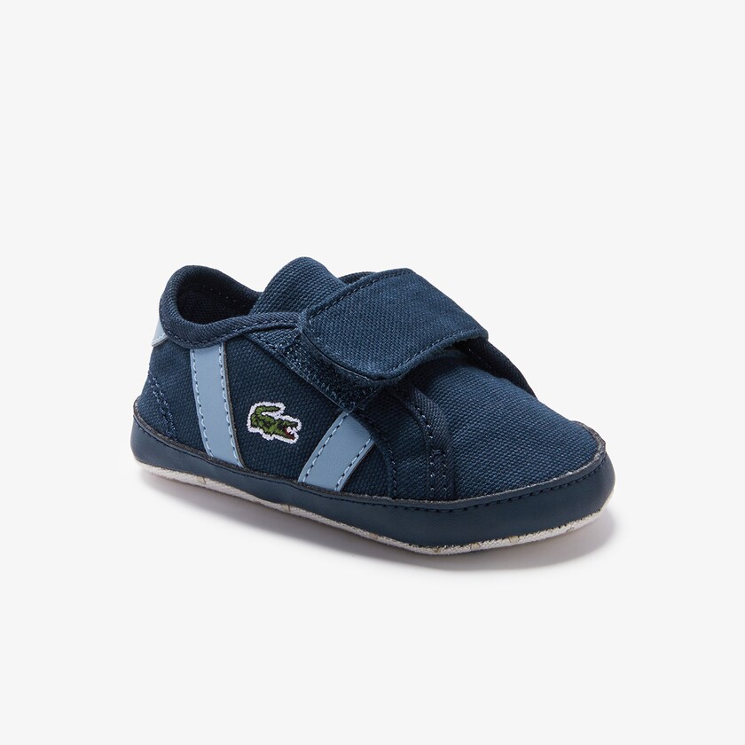 Tenis Lacoste Criança Azul Marinho Sideline Crib Canvas DS7-69946W5
