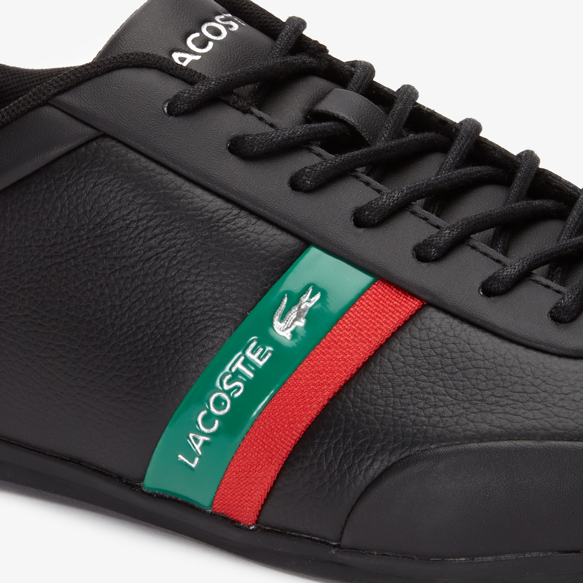 Tenis Lacoste Masculino Pretas Verdes Storda Sneaker QW8-32593D0