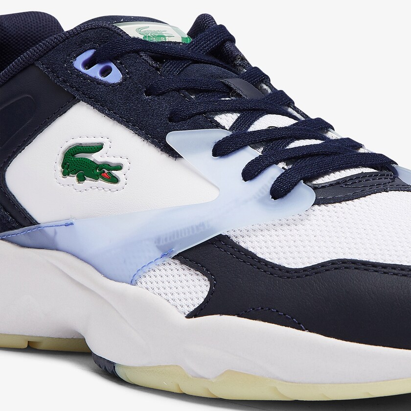 Tenis Lacoste Masculino Azul Marinho Storm 96 LO Textile and Leather LS4-58845S3