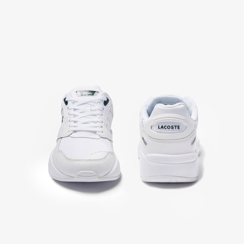 Tenis Lacoste Feminino Branco Storm 96 LO Textile and Leather AZ0-38713B7