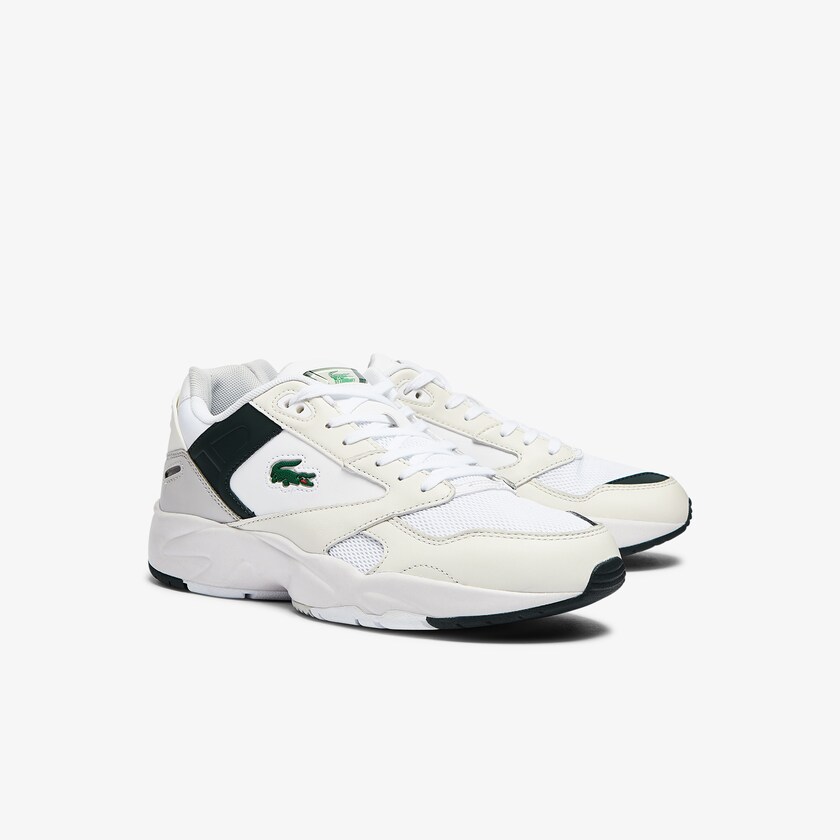 Tenis Lacoste Masculino Branco Storm 96 Lo Mesh Colour-Pop SB9-46734M3