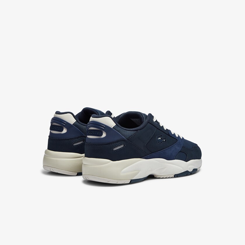 Tenis Lacoste Masculino Azul Marinho Storm 96 Lo Nubuck Leather MY7-54825K9