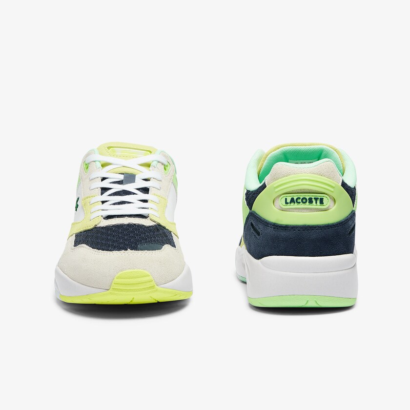 Tenis Lacoste Masculino Azuis Escuro Luz Azuis Storm 96 Lo Suede and Mesh HO2-49904N4