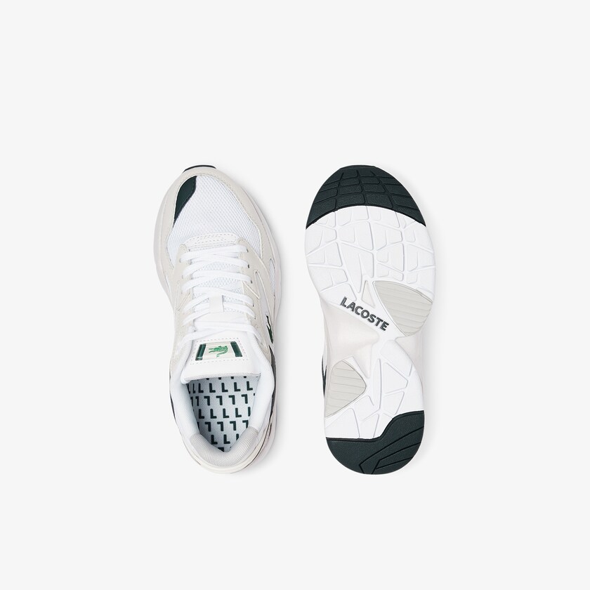 Tenis Lacoste Feminino Branco Storm 96 Lo Synthetic and Leather JS6-39763E0