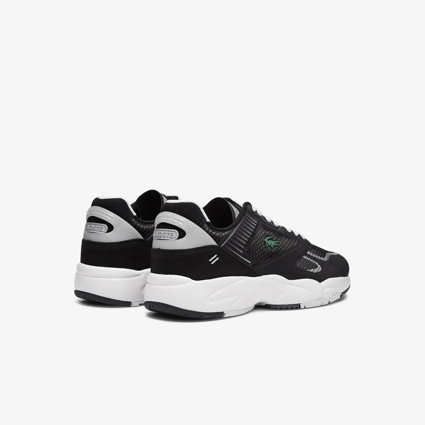 Tenis Lacoste Masculino Pretas Luz Cinzentas Storm 96 Nano Textile MO2-88488N6