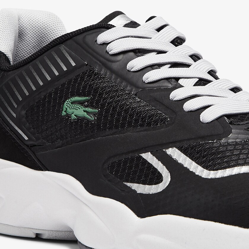 Tenis Lacoste Masculino Pretas Luz Cinzentas Storm 96 Nano Textile MO2-88488N6