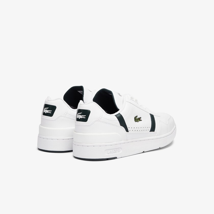 Tenis Lacoste Masculino Branco T-Clip Leather IU5-20022Y0
