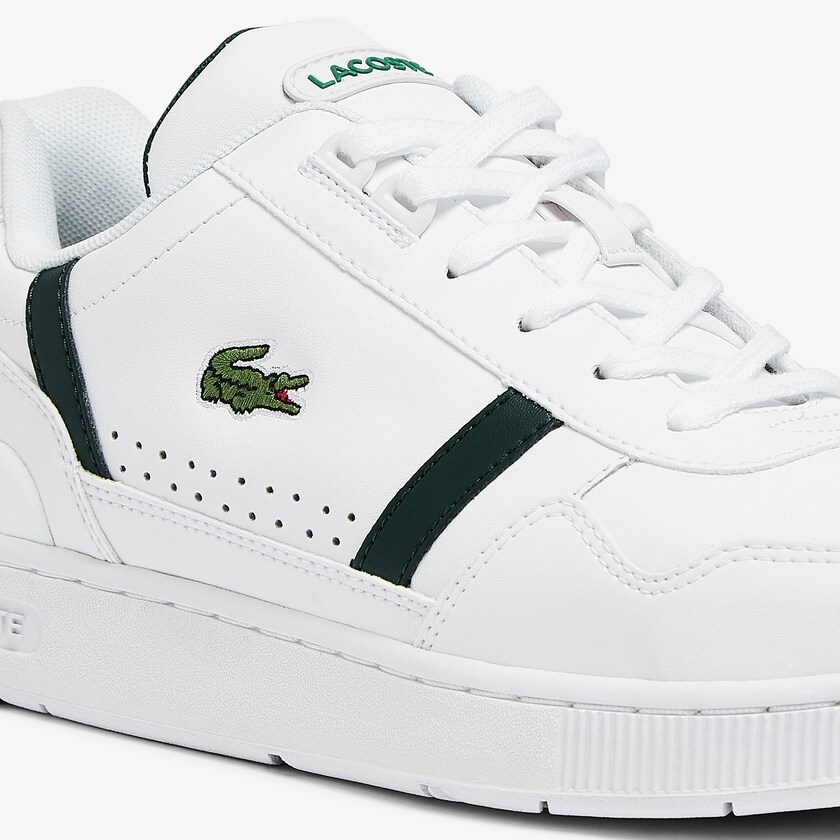 Tenis Lacoste Masculino Branco T-Clip Leather IU5-20022Y0