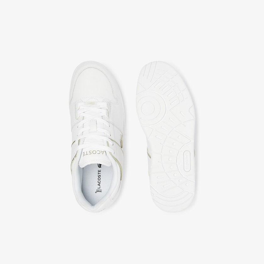 Tenis Lacoste Feminino Branco Thrill Leather and Synthetic TI4-67176M2