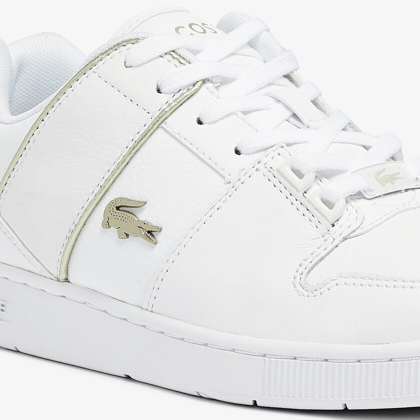 Tenis Lacoste Feminino Branco Thrill Leather and Synthetic TI4-67176M2