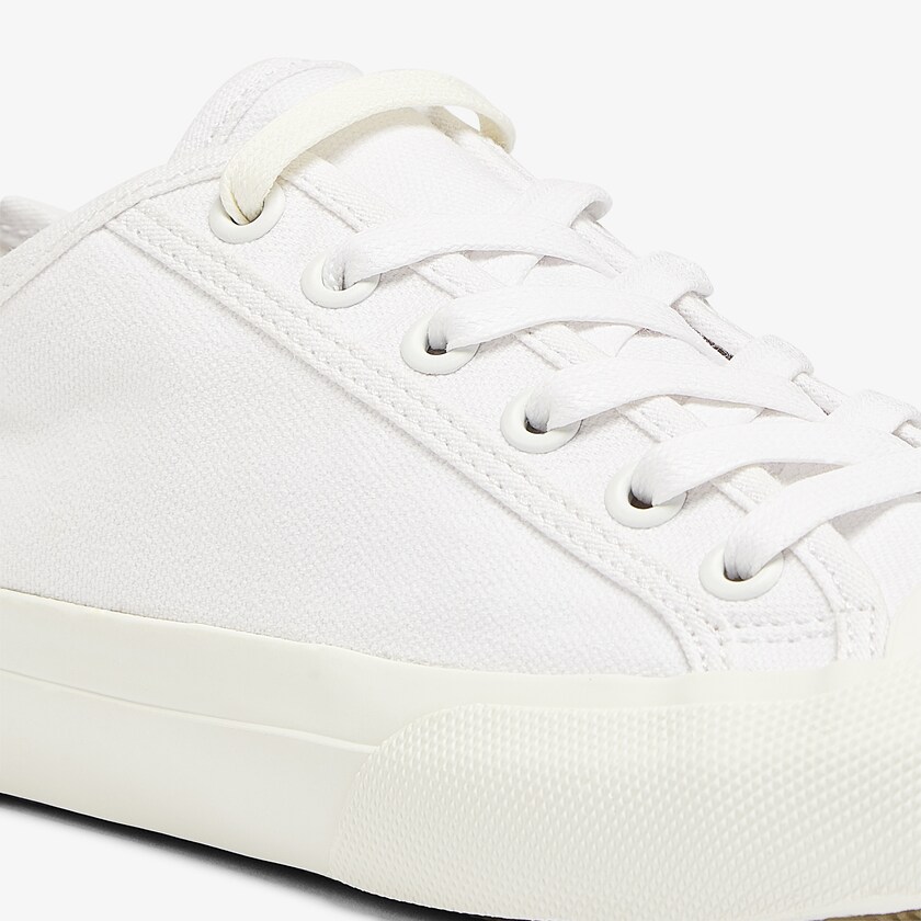 Tenis Lacoste Feminino Branco Branco Topskill Canvas WQ1-65816Q0