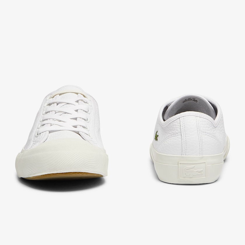 Tenis Lacoste Masculino Branco Cinzentas Topskill Leather PE2-17771Q0