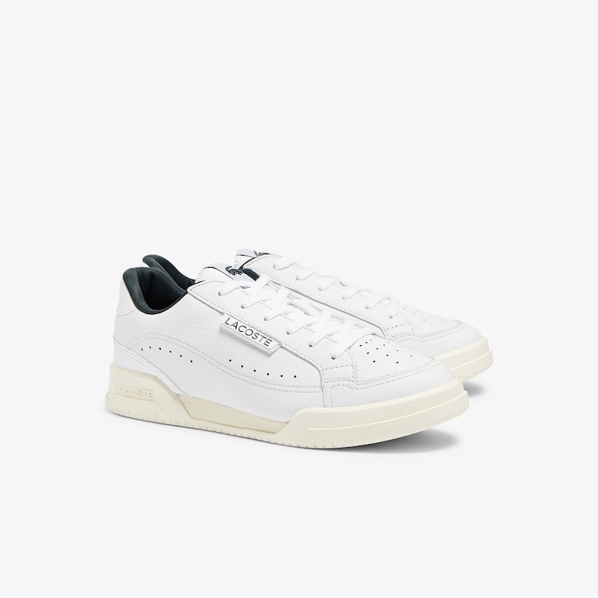 Tenis Lacoste Feminino Branco Twin Serve Luxe Leather and Synthetic NQ9-04380S3
