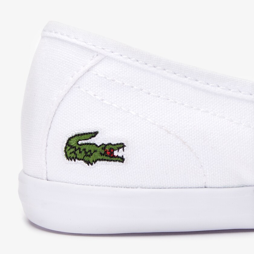 Tenis Lacoste Feminino Branco Ziane Canvas VJ4-36083T0