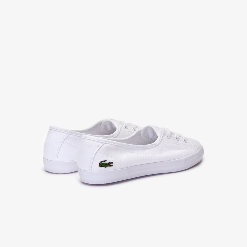 Tenis Lacoste Feminino Branco Ziane Chunky Canvas KP4-84558Z6
